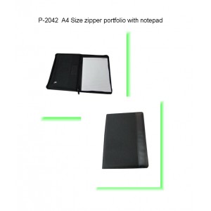 A4 Zipper Folder